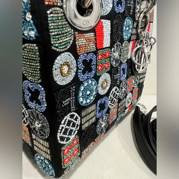 🔥🔥Christian Dior Beaded Lady Dior Bag - Picture 3 of 8